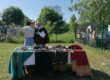 Le stand des mousquetaires à la brocante !